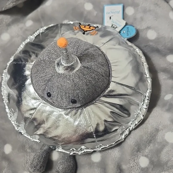 Jellycat Jellysaucer Qty 1 + Free Dust Bag - Picture 11 of 15